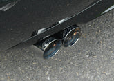 AWE Track Edition Quad Tip Exhaust for Audi B7 A4 3.2L - Diamond Black Tips - Primary
